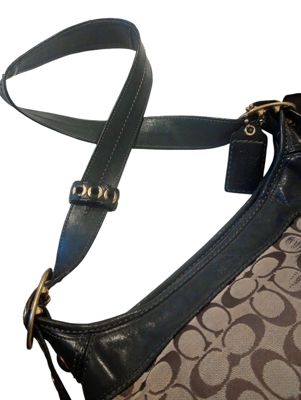 Coach Vintage Signature Canvas Soho Hobo Bag - Picture 10 of 16
